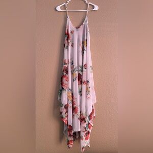 Women’s Floral Sheer Mesh Dress